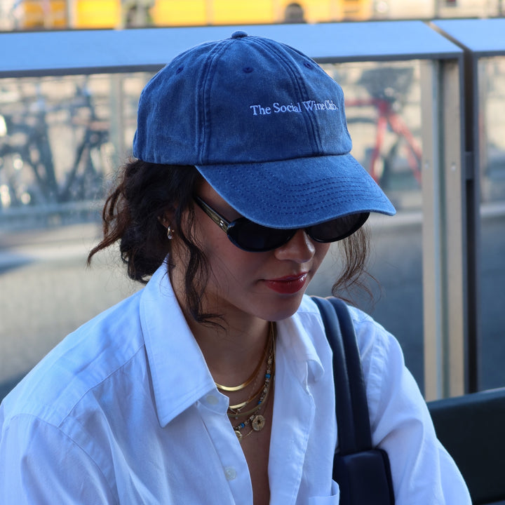 The Social Wine Club. Vintage Hat - Vintage Black - Cocktailored