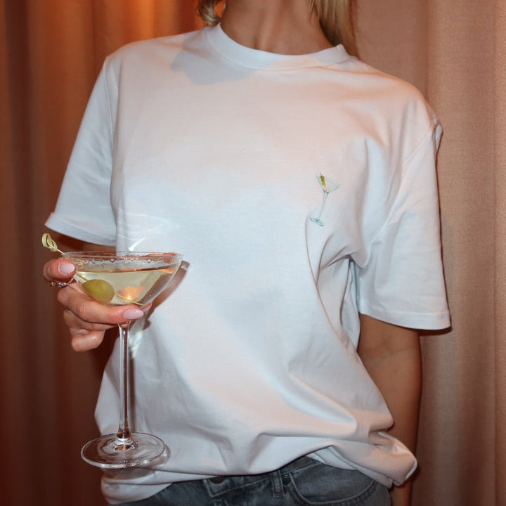 Dirty Martini organic t-shirt - S - Cocktailored