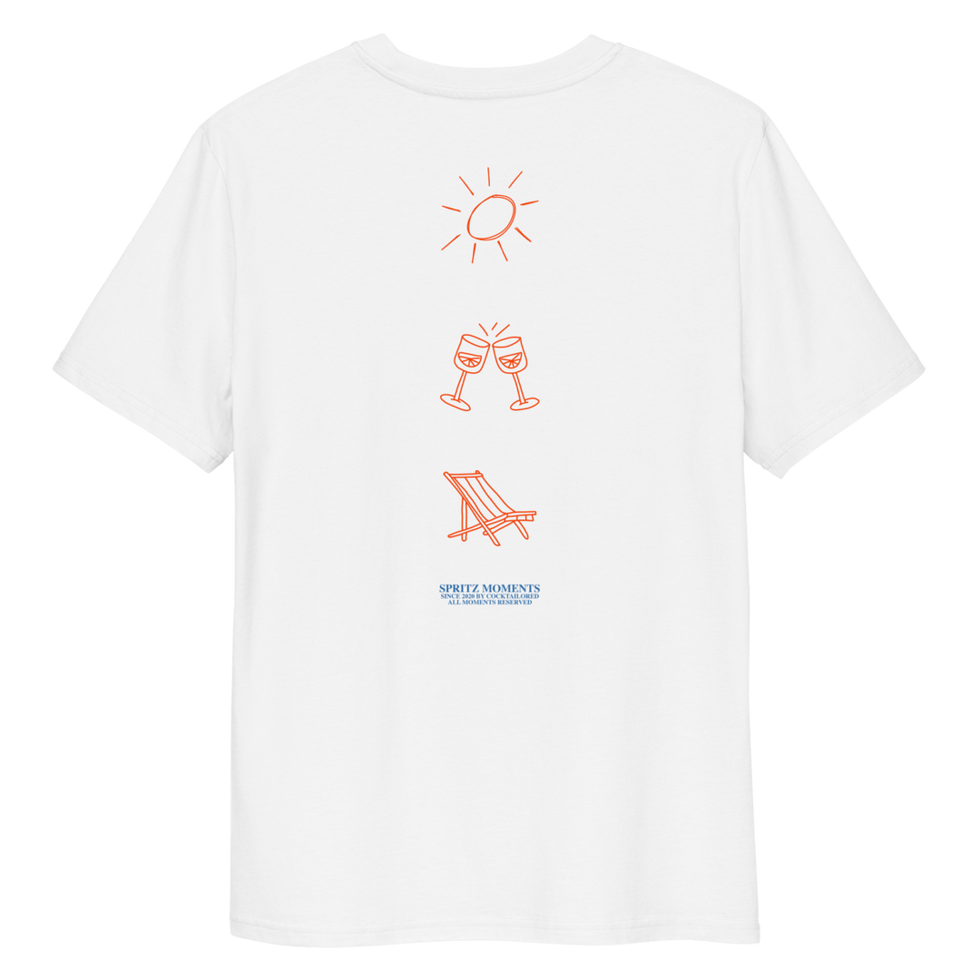 Spritz Moments Guide organic t-shirt - S - Cocktailored
