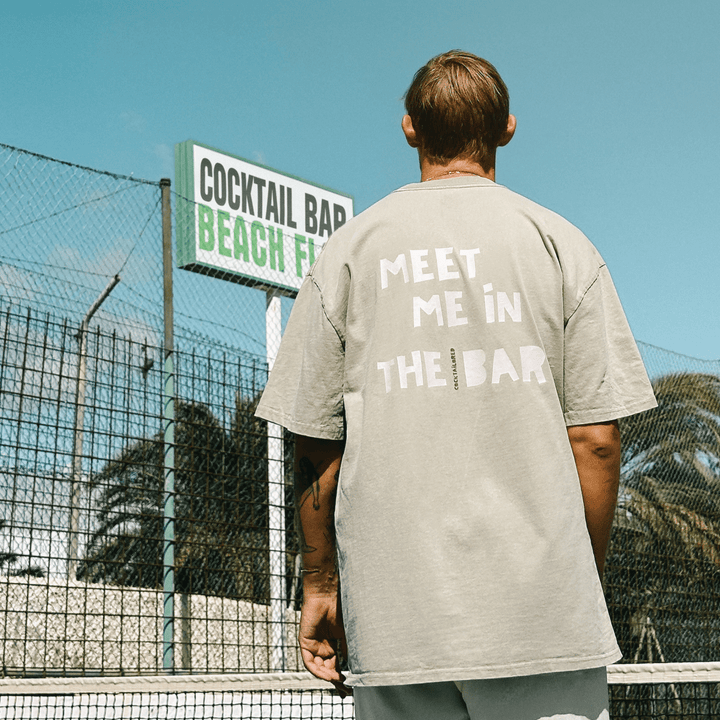 The Bar. Oversized T-shirt - S - Cocktailored