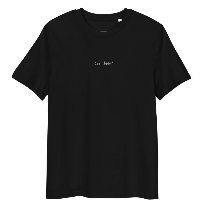 The Got Beer? organic t-shirt - Black - Cocktailored