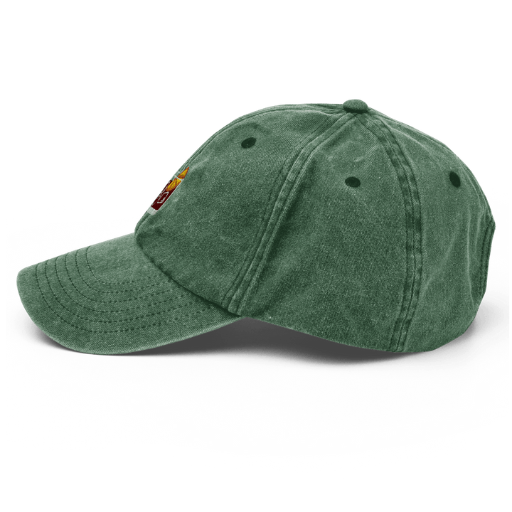 The Negroni Glass Vintage Hat - Vintage Bottle Green - Cocktailored