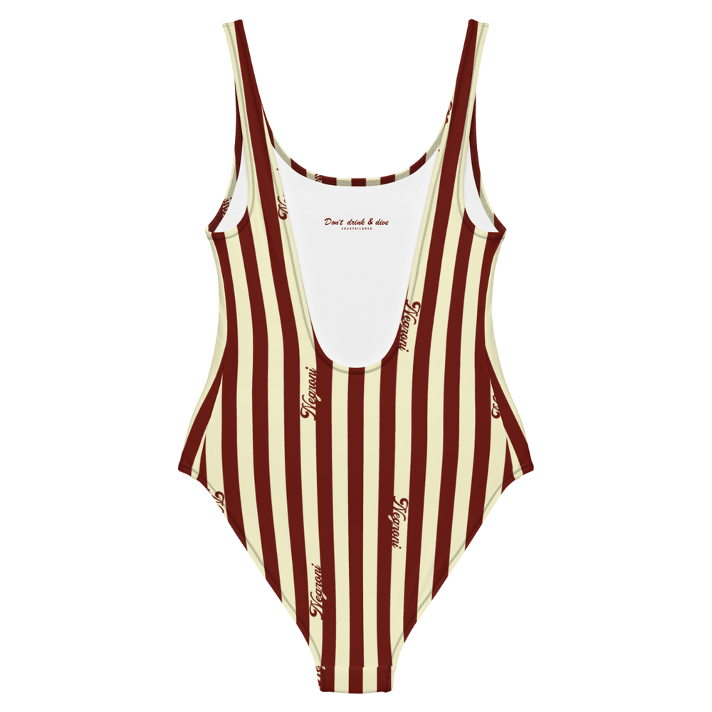 The Negroni Striped Swimsuit - XS - Cocktailored
