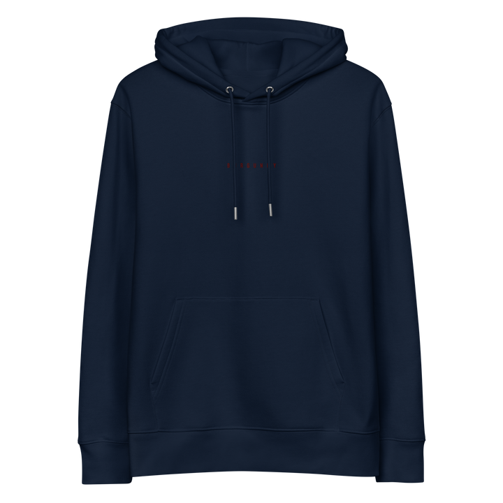 The Burgundy eco hoodie