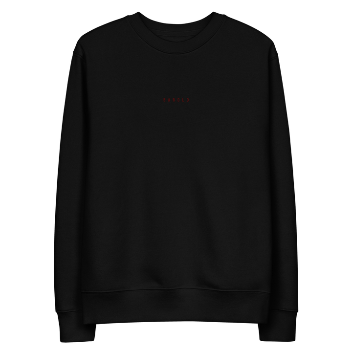 The Barolo eco sweatshirt - Black - Cocktailored
