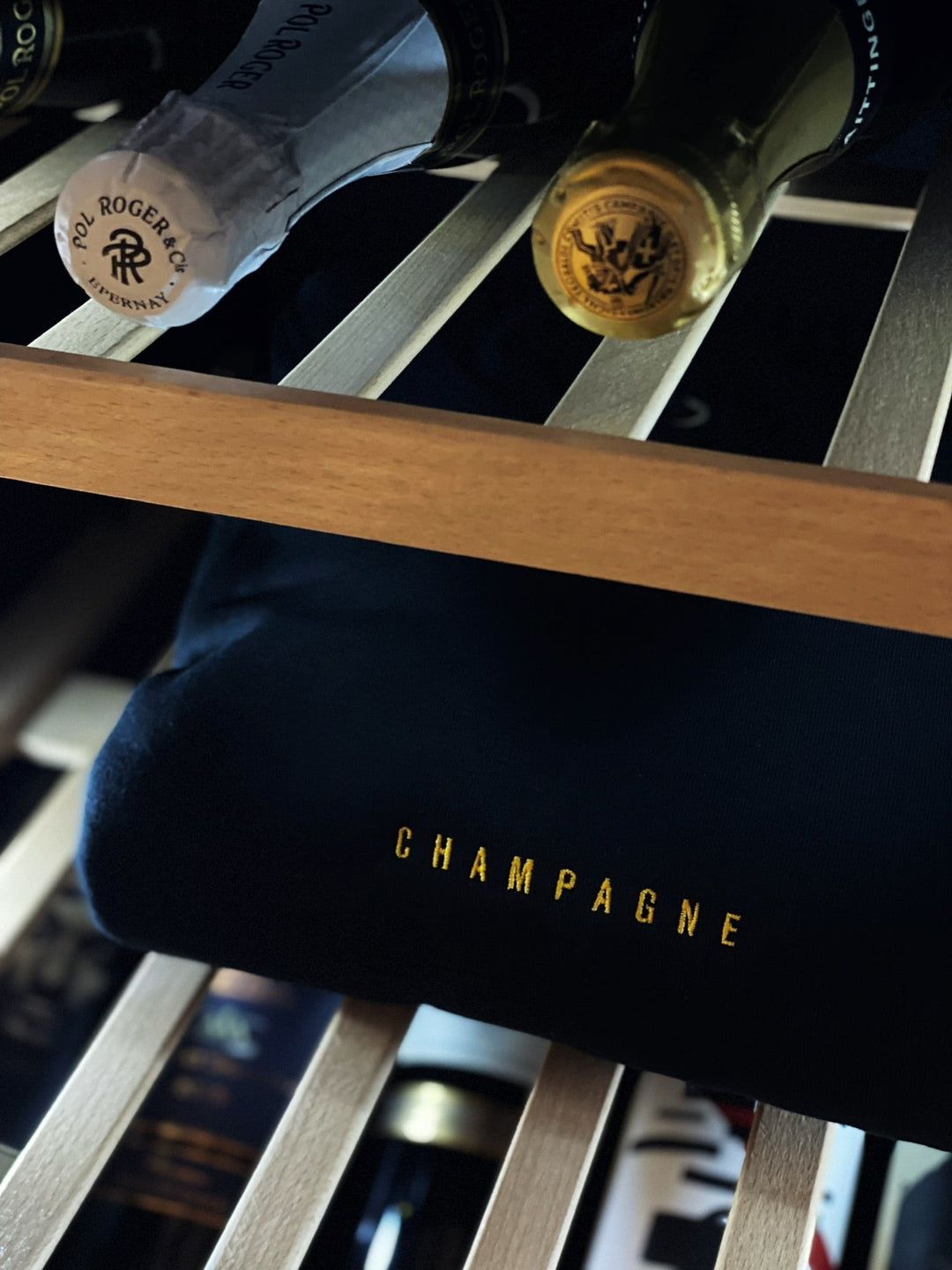 The Champagne eco sweatshirt - French Navy - Cocktailored