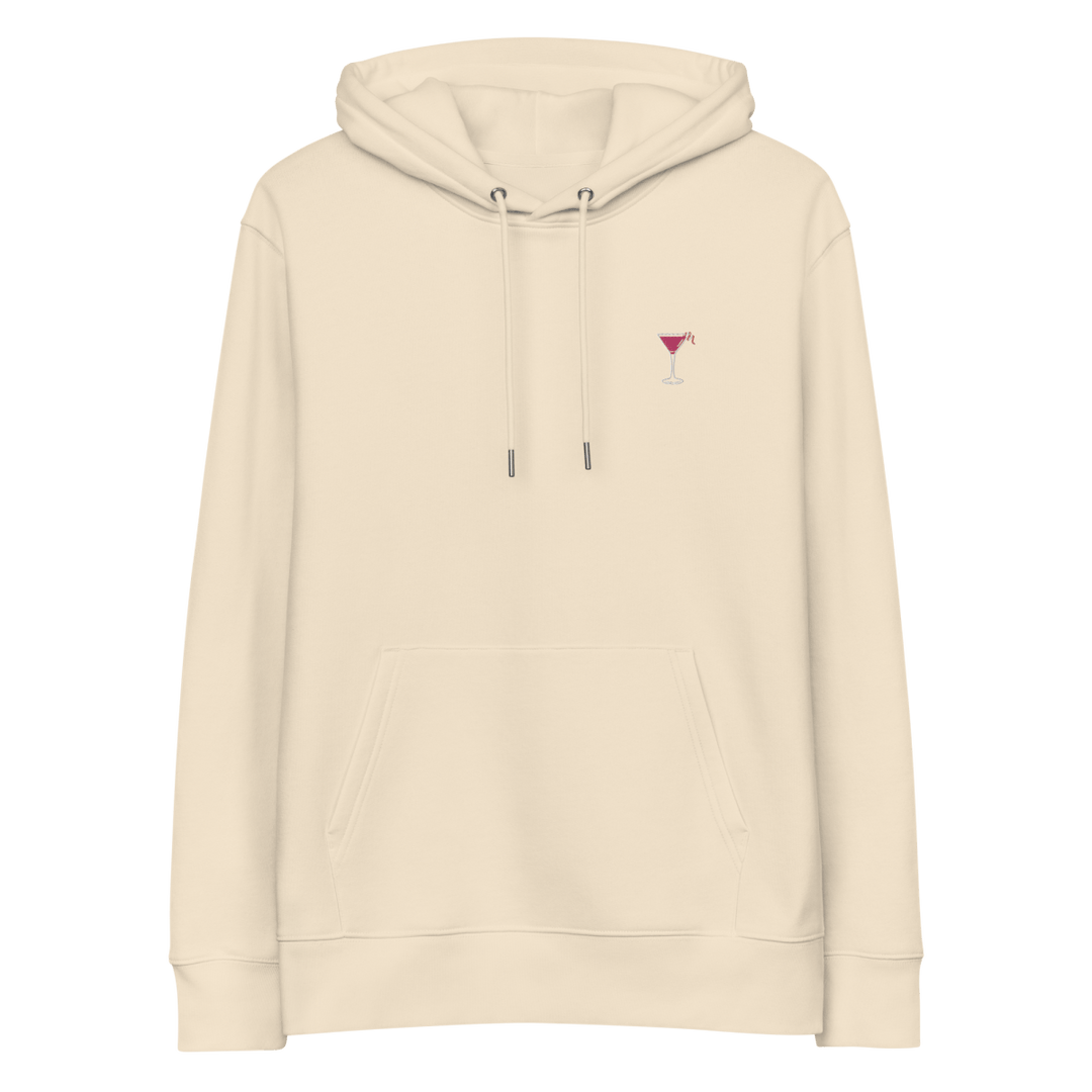 The Cosmopolitan Glass eco hoodie - Desert Dust - Cocktailored