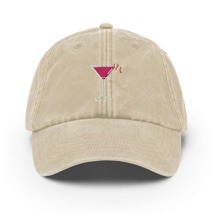 The Cosmopolitan Glass Vintage Hat - Vintage Stone - Cocktailored