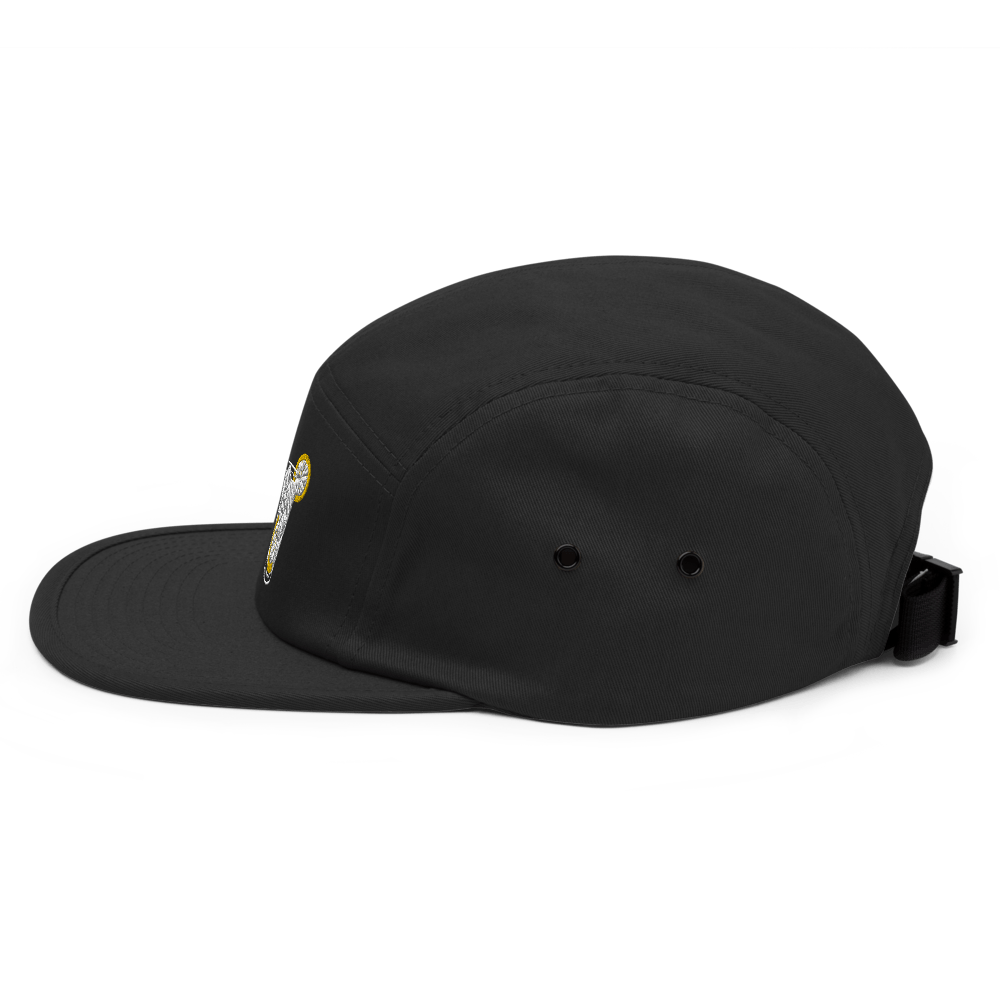 The Gin & Tonic Glass Hipster Hat - Black - Cocktailored