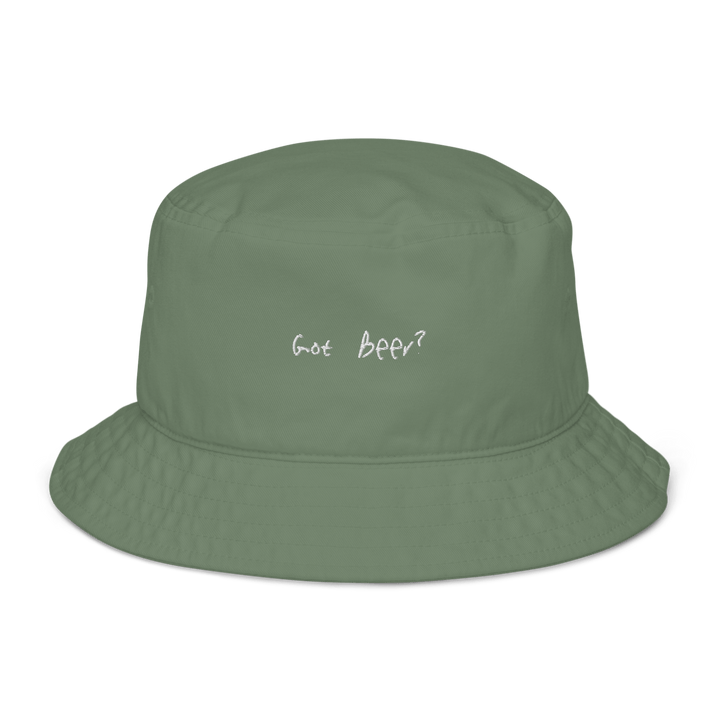 The Got Beer? Organic bucket hat - Dill - Cocktailored