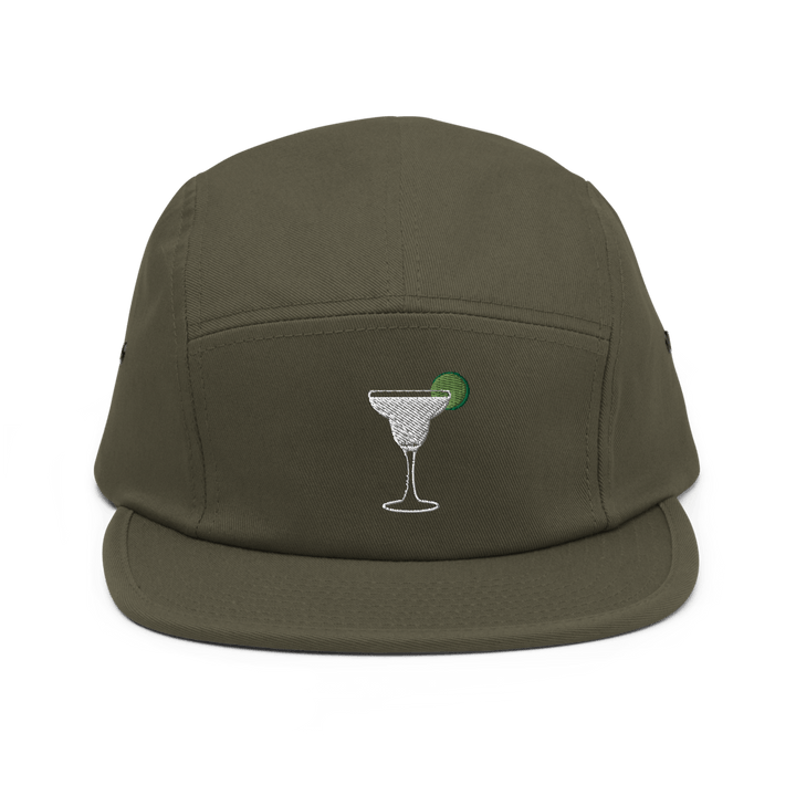 The Margarita Cocktail Hipster Hat - Olive - Cocktailored