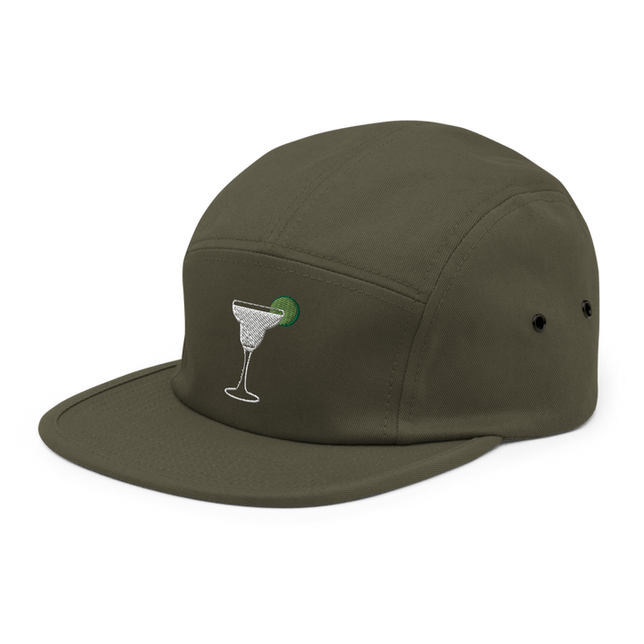 The Margarita Cocktail Hipster Hat - Olive - Cocktailored