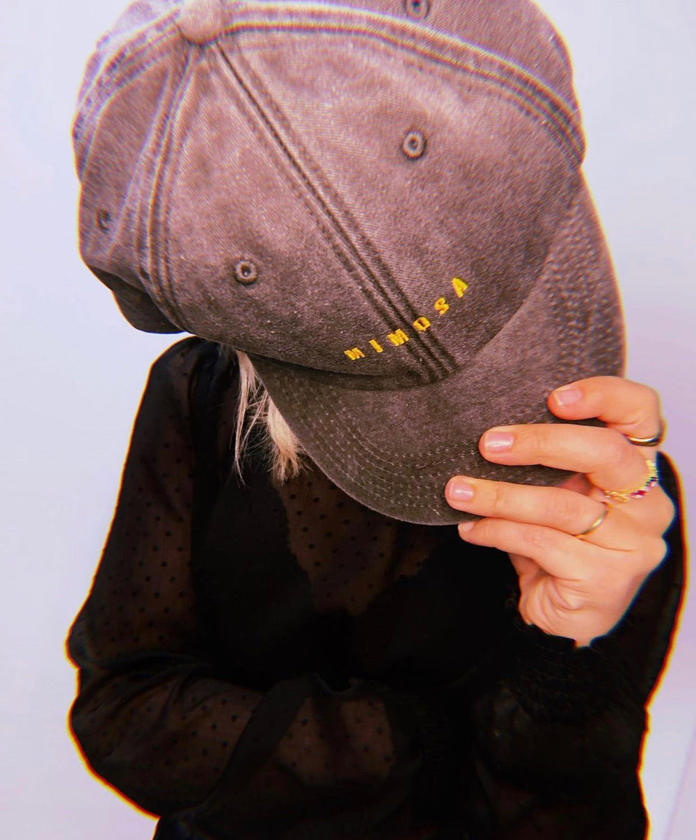 The Mimosa Vintage Hat - Vintage Black - Cocktailored