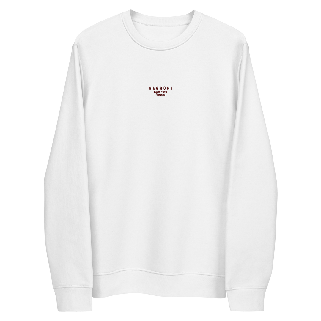 The Negroni "Made In" Eco Sweatshirt - White / L - Cocktailored