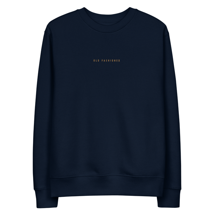 The Old Fashioned eco sweatshirt - French Navy - Cocktailored