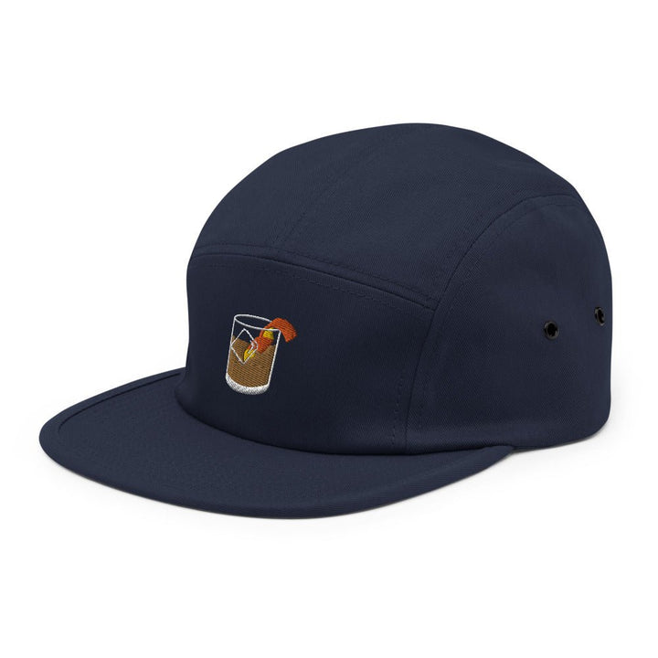 The Old Fashioned Glass Hipster Hat - Black - Cocktailored