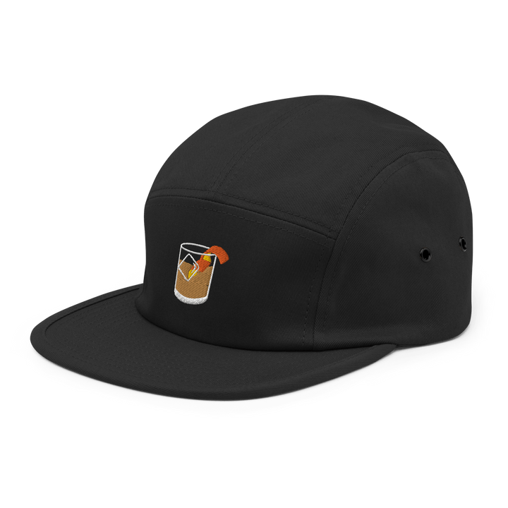 The Old Fashioned Glass Hipster Hat - Black - Cocktailored
