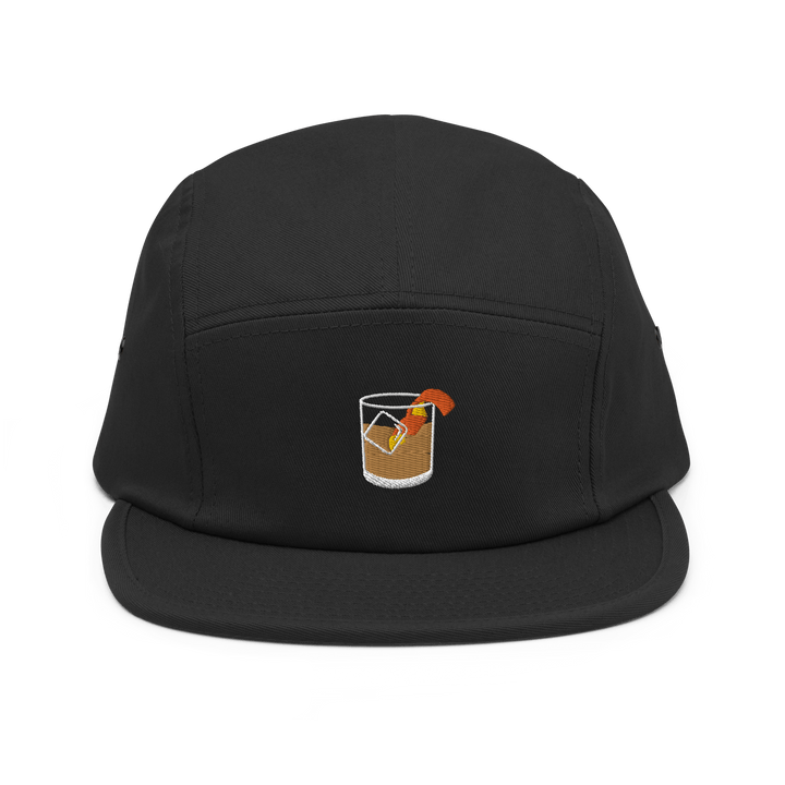 The Old Fashioned Glass Hipster Hat - Black - Cocktailored