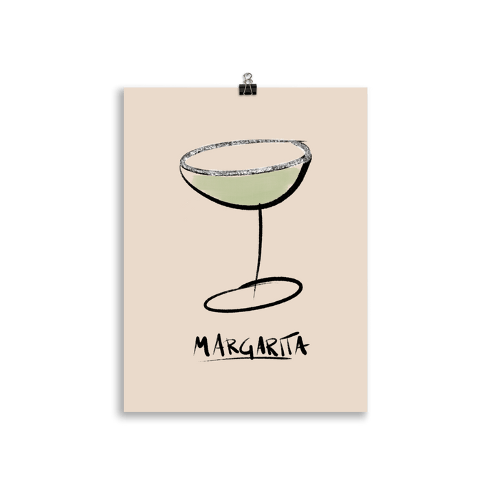 The Painted Margarita Poster - 30x40 cm - Cocktailored