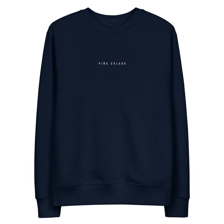 The Piña Colada eco sweatshirt - French Navy - Cocktailored