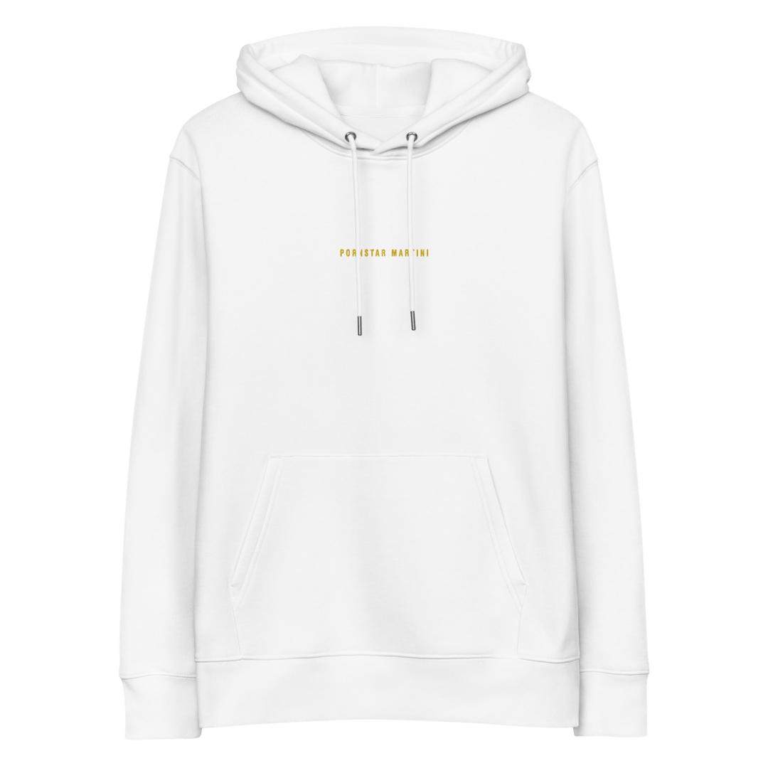 The Pornstar Martini eco hoodie - White - Cocktailored
