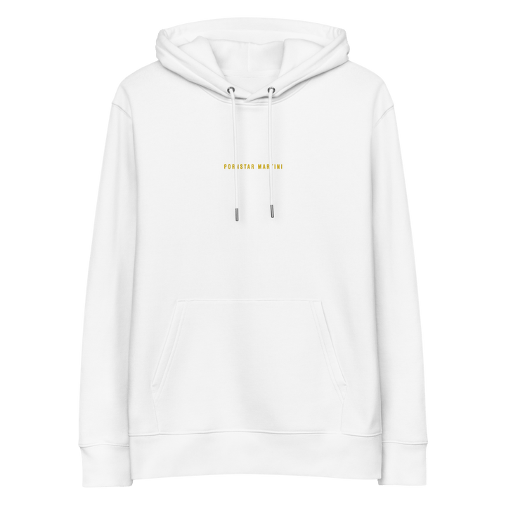 The Pornstar Martini eco hoodie - White - Cocktailored