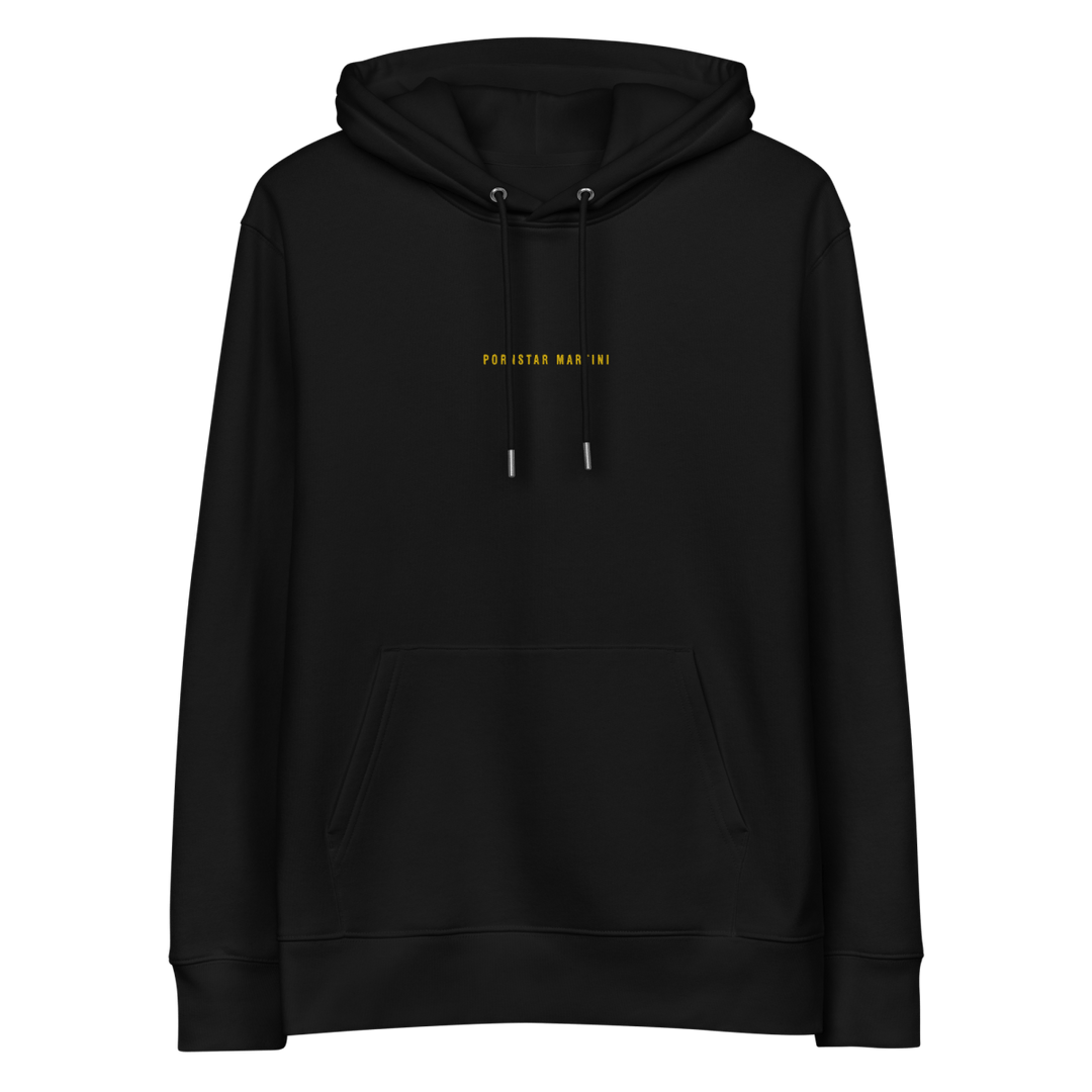 The Pornstar Martini eco hoodie - Black - Cocktailored