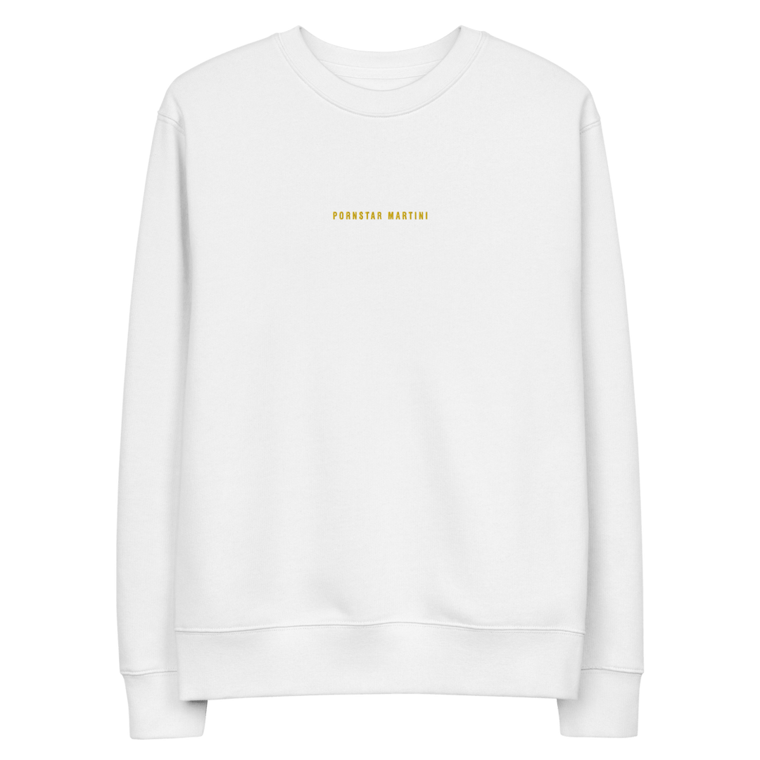 The Pornstar Martini eco sweatshirt - White - Cocktailored