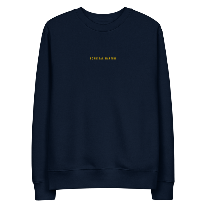The Pornstar Martini eco sweatshirt - French Navy - Cocktailored