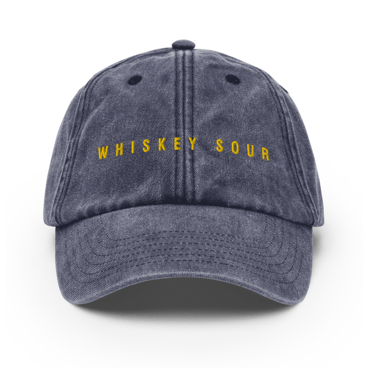 The Whiskey Sour Vintage Hat - Vintage Denim - Cocktailored