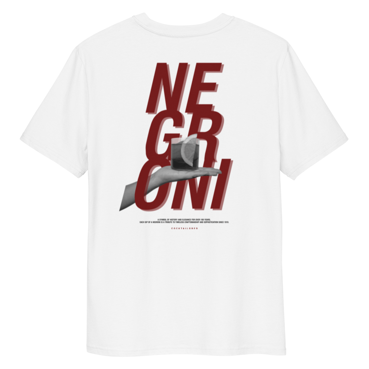 Hold My Negroni Unisex organic cotton t-shirt