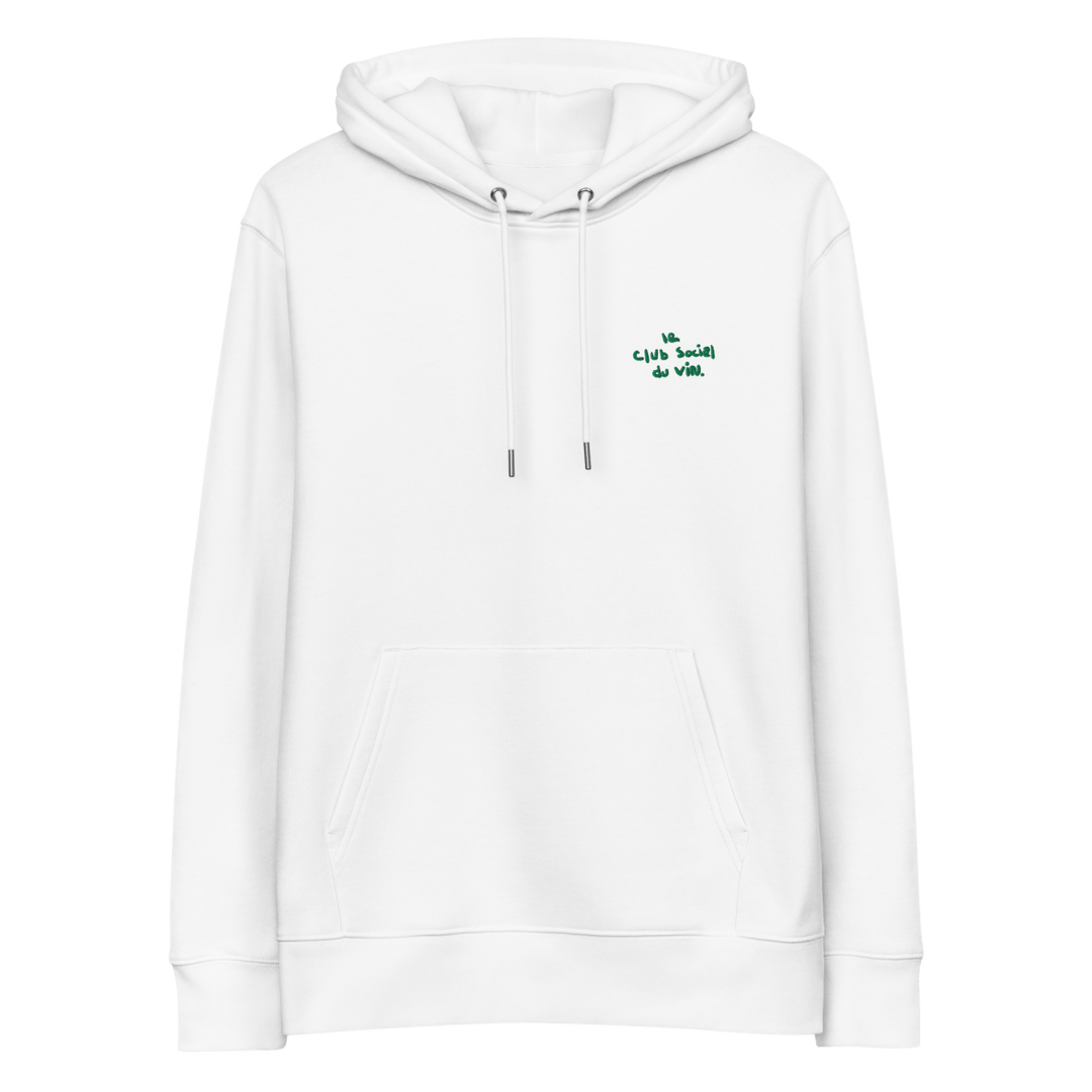 le club social du vin. eco hoodie - Desert Dust - Cocktailored