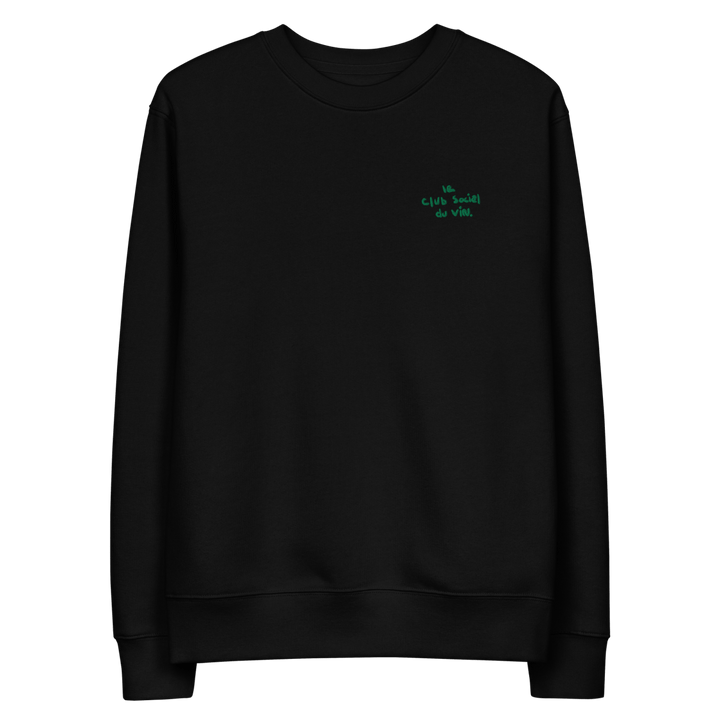 le club social du vin. eco sweatshirt - White - Cocktailored