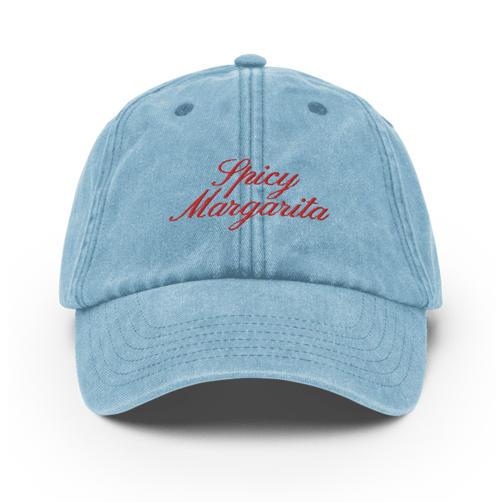 Spicy Margarita Vintage Hat - Vintage Light Denim - Cocktailored