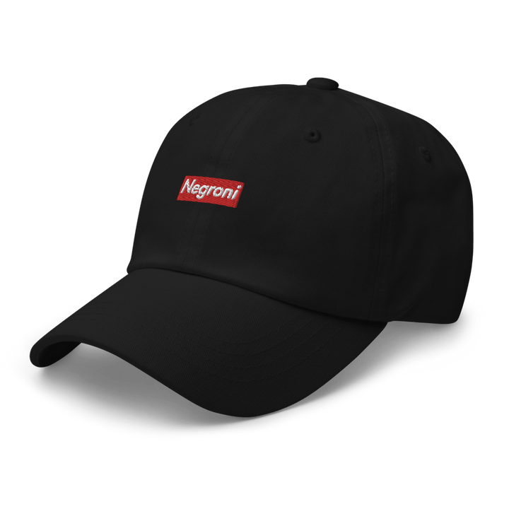 Support Your Local Negroni Dad hat - Black - Cocktailored