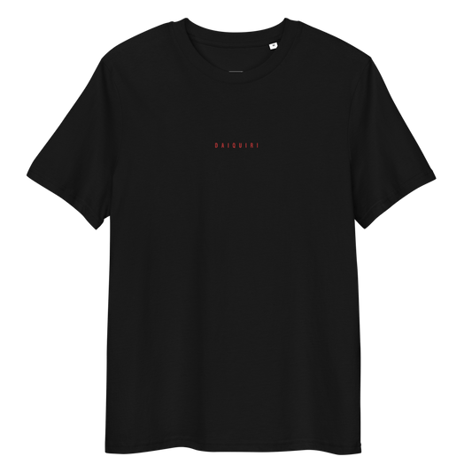 T-shirt i økologisk bomuld – Daiquiri – farve: sort