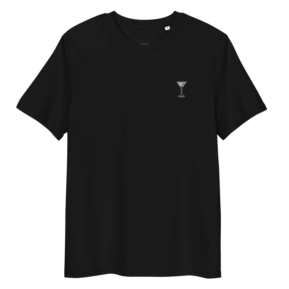 The Dry Martini glass organic t-shirt