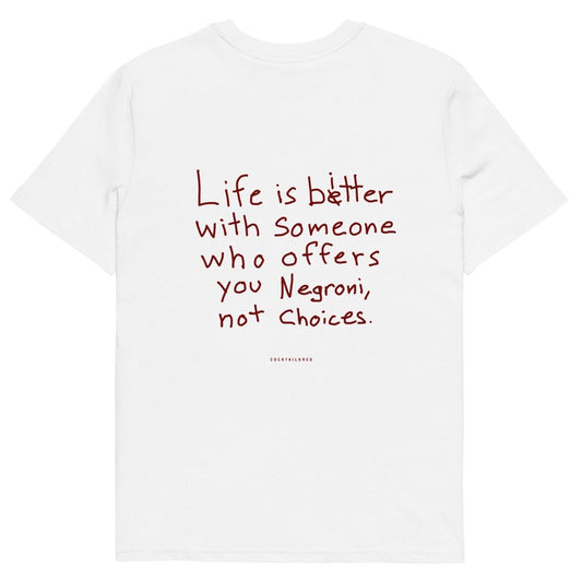 The Negroni Life organic cotton t-shirt - S - Cocktailored