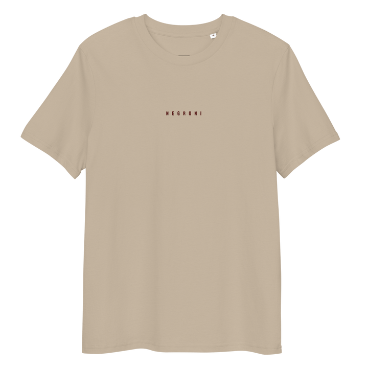 The Negroni organic t-shirt - Desert Dust - Cocktailored