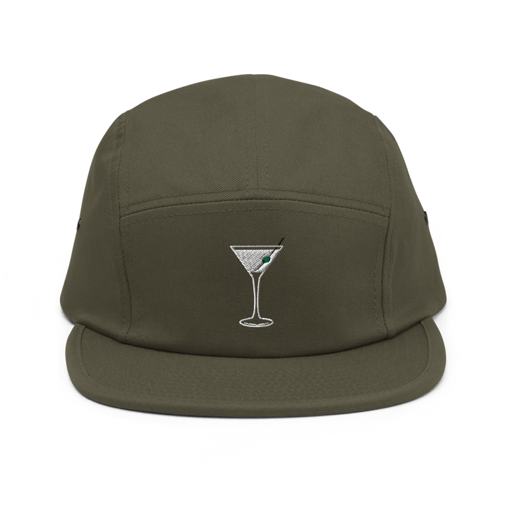 The Dry Martini Glass Hipster Hat - Olive - Cocktailored
