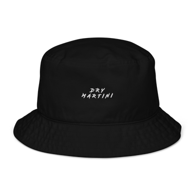 The Dry Martini Organic bucket hat - Black - - Cocktailored