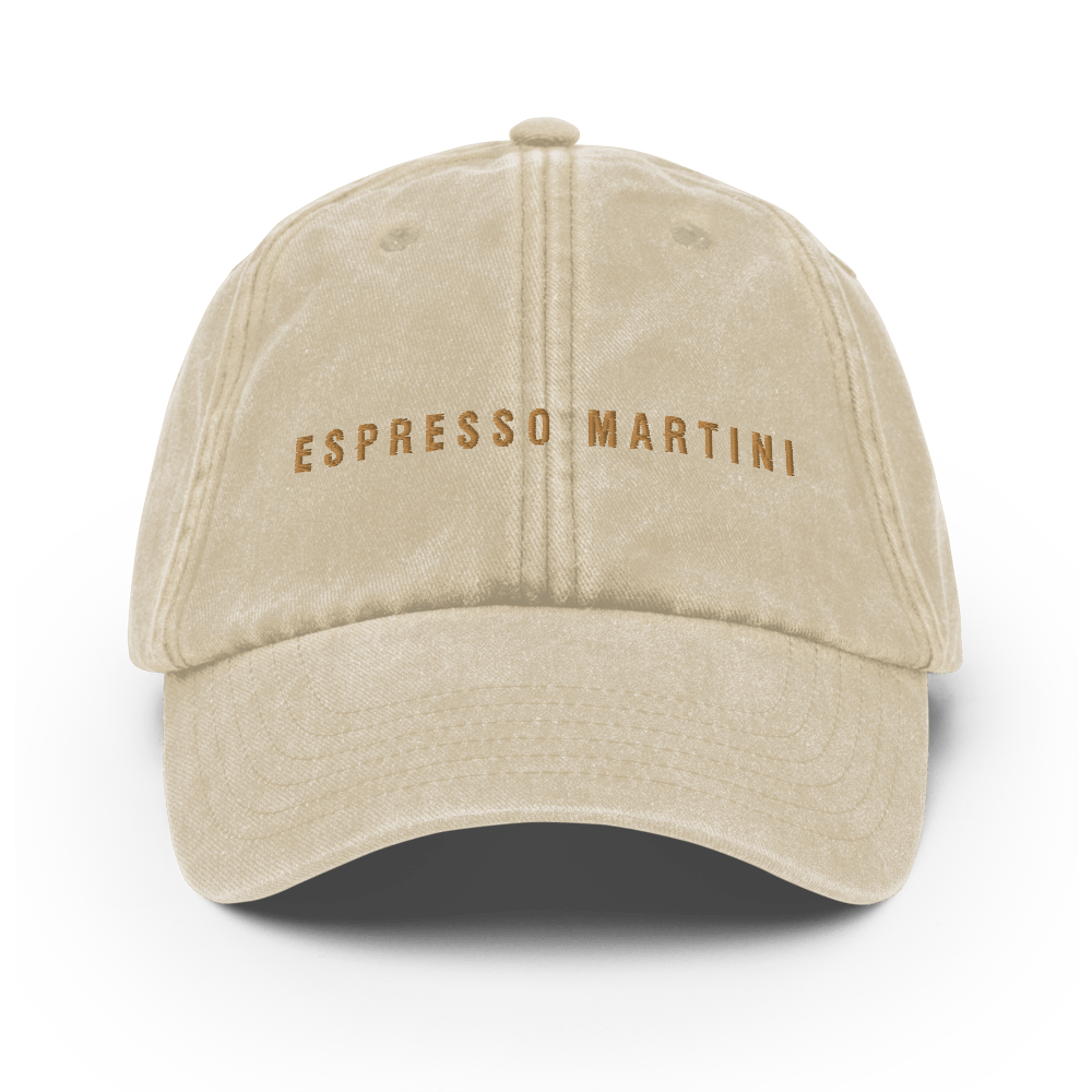 The Espresso Martini Vintage Hat