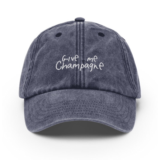 The Give Me Champagne Vintage Hat - OUTLET - Vintage Stone - - Cocktailored