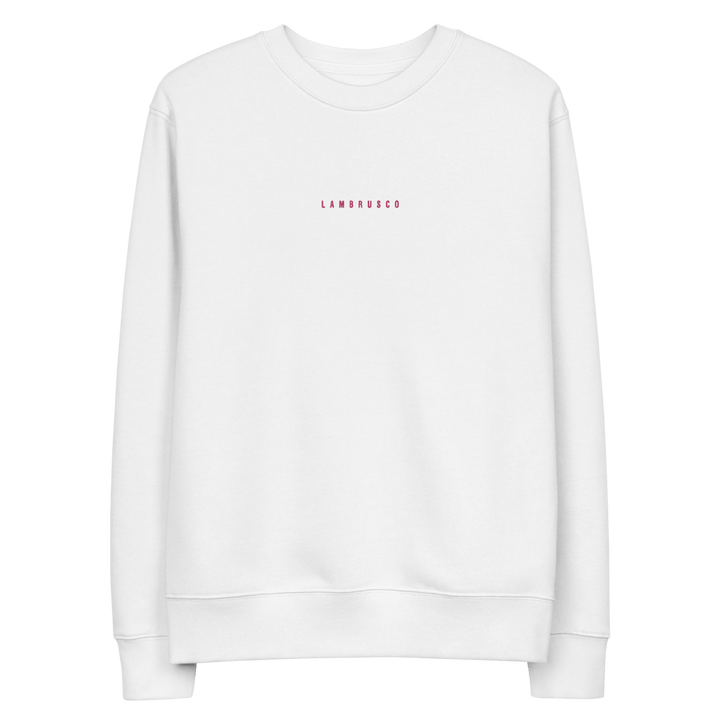 The Lambrusco eco sweatshirt - White - Cocktailored