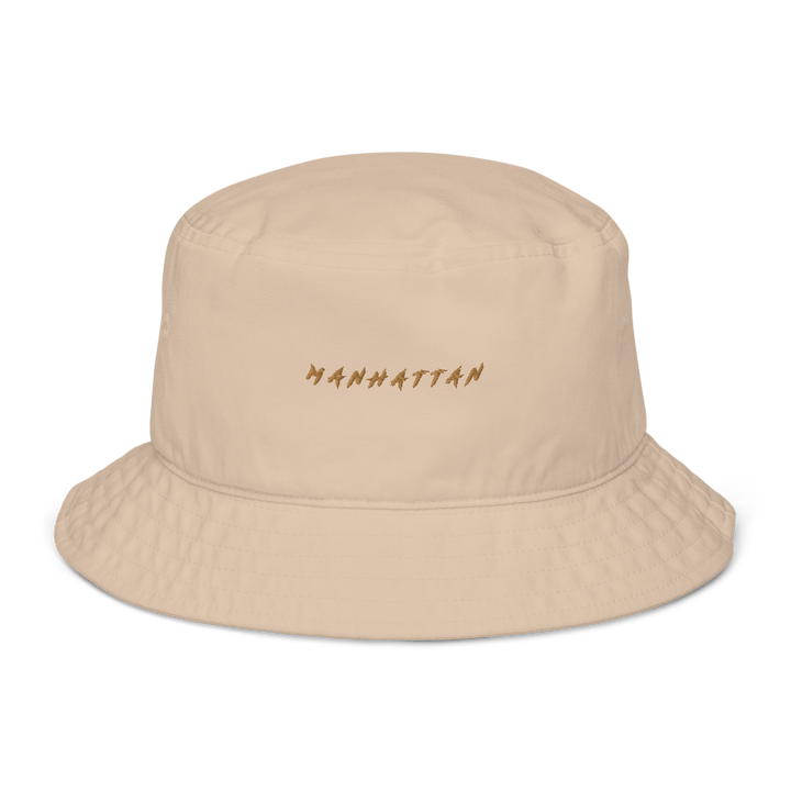 The Manhattan Organic bucket hat - Stone - Cocktailored