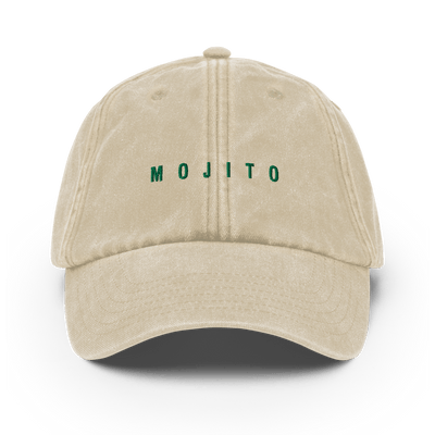 The Mojito Vintage Hat - Vintage Stone - - Cocktailored