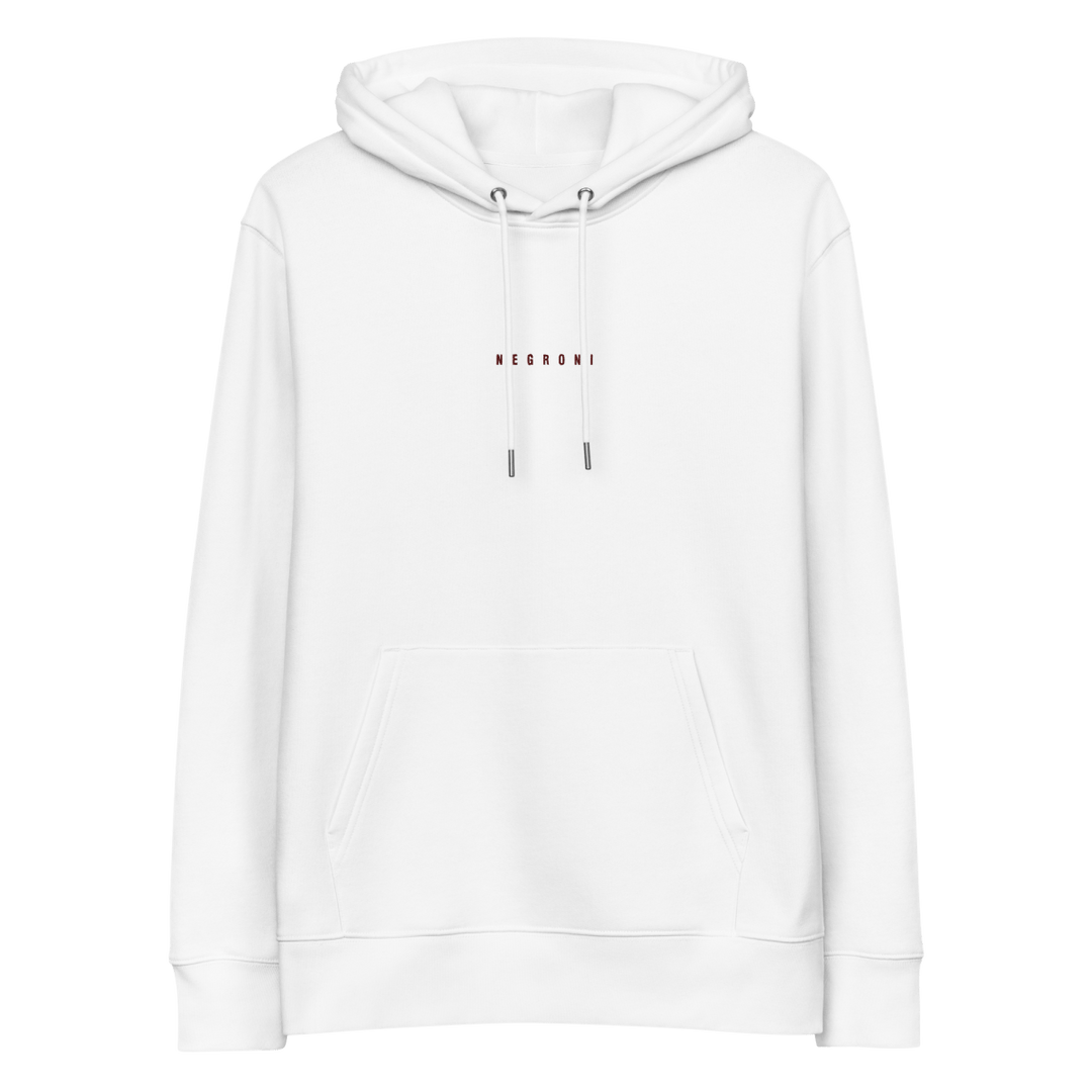 The Negroni eco hoodie - White - Cocktailored