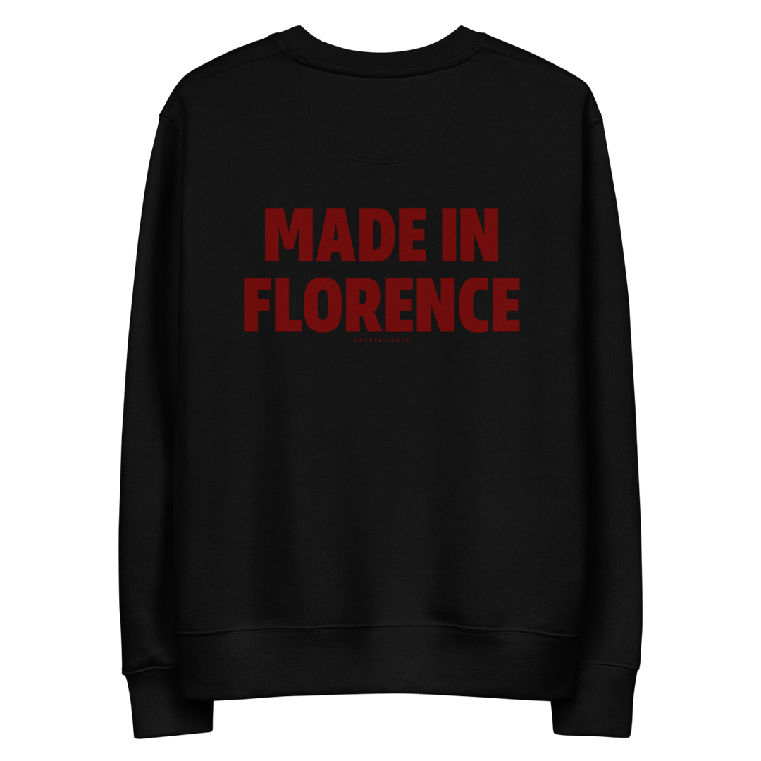 The Negroni "Made In" Eco Sweatshirt - Black - Cocktailored