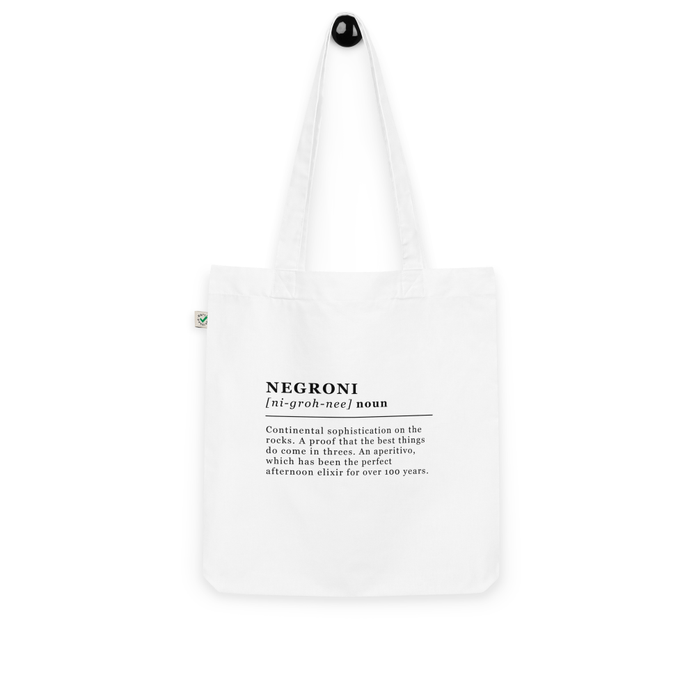 The Negroni Organic tote bag