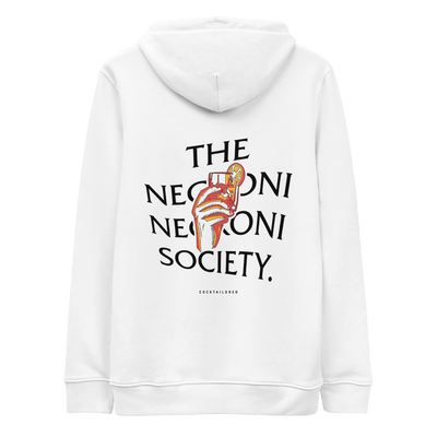 The Negroni Society eco hoodie - White - S - Cocktailored